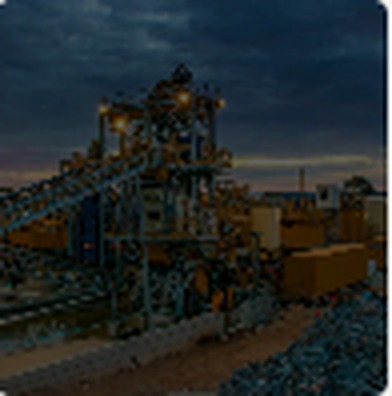 Industrial mining facility