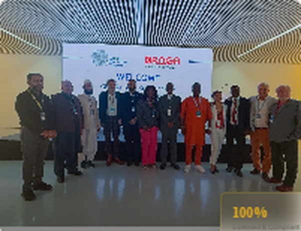 Sesi-Edem Ghana team at an industry event